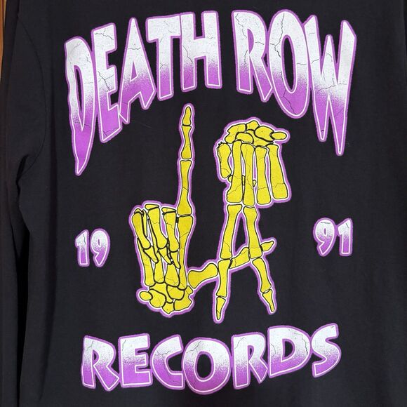 Crooks and Castles Death Row Records 1991 Shirt Men's Size Medium Long Sleeve - Picture 2 of 8
